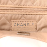 Shiny Calfskin Quilted Small Chanel 22 White