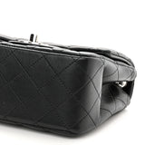 Lambskin Quilted Mini Square Flap Black