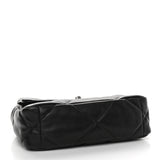 Lambskin Quilted Medium Chanel 19 Flap Black