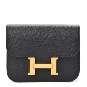 Epsom Constance Slim Wallet Black