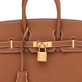 Togo Birkin 25 Gold