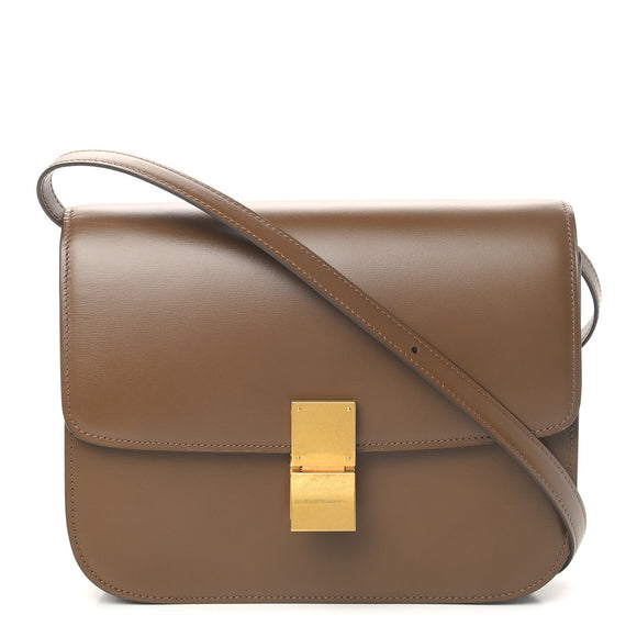 Classic Box Shoulder Bag Camel