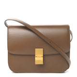 Classic Box Shoulder Bag Camel